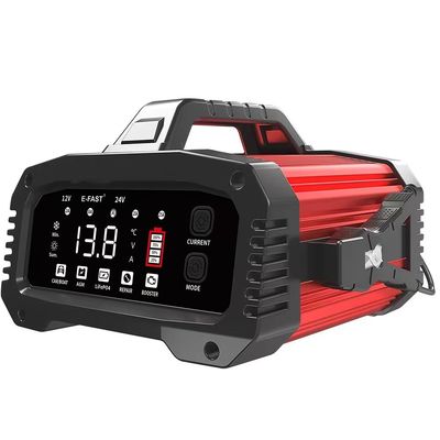 - Şık tasarım Foxsur 12V 24V 25A Akıllı Pil Şarj Araç Kamyon Plug Konforlu onarım