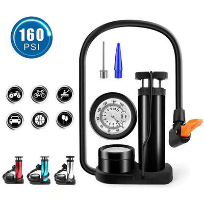 Teslimat süresi 7-15 Gün Mini Bisiklet Tamir Kits Schrader Valve ve Gauge ayak pompasıyla