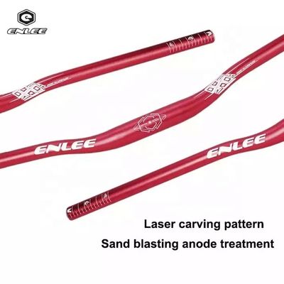 330g/353g Alüminyum Alaşım Bisiklet Kılavuzu 31.8*720/780mm Dağ Bisikleti Eğlencileri için