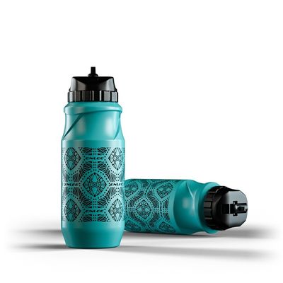 Gıda Kaliteli Silikon Çok Renkli Bisiklet Şişesi 215*80*80 mm Kapasite 650ml Açık Hava Egzersizi
