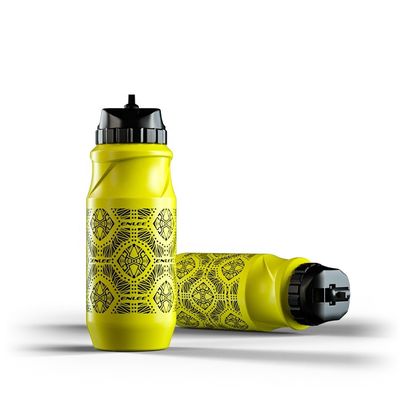 Gıda Kaliteli Silikon Çok Renkli Bisiklet Şişesi 215*80*80 mm Kapasite 650ml Açık Hava Egzersizi