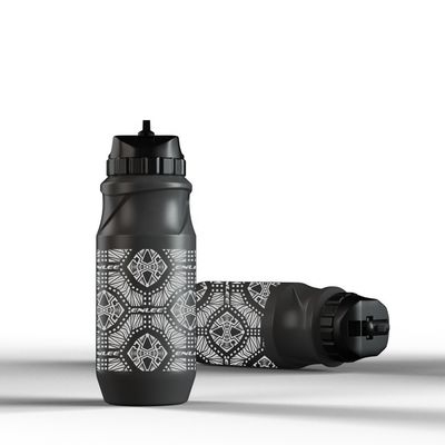 Gıda Kaliteli Silikon Çok Renkli Bisiklet Şişesi 215*80*80 mm Kapasite 650ml Açık Hava Egzersizi