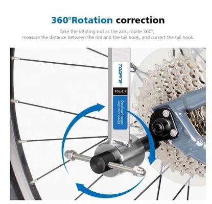 Bisiklet Derailleur Hanger Düzeltmeci Tasarım Bisiklet Tamir Aracı ile Arka Değişiklik Lugs Düzeltmek