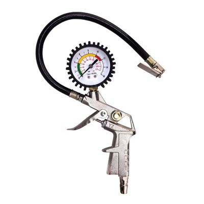 Alüminyum Otomatik Lastik Hava Şişirme Silahı Dijital Lastik Basınç Ölçüsü 200 PSI Maks Basınç