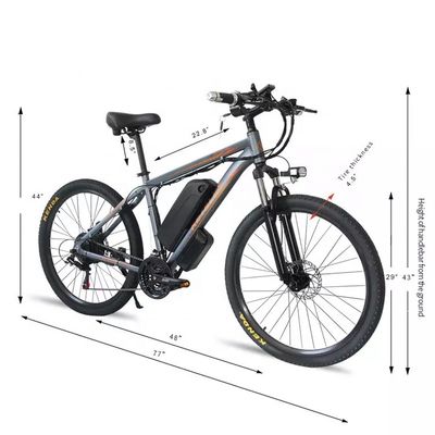 AB Depo 26 inçlik Dağ E-Bike 250W Motor 18AH Lityum Pil Ücretsiz Nakliye