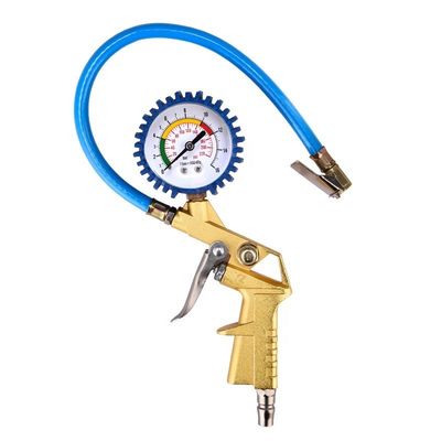 Alüminyum Otomatik Lastik Hava Şişirme Silahı Dijital Lastik Basınç Ölçüsü 200 PSI Maks Basınç