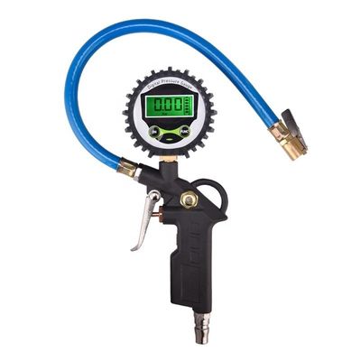 Alüminyum Otomatik Lastik Hava Şişirme Silahı Dijital Lastik Basınç Ölçüsü 200 PSI Maks Basınç