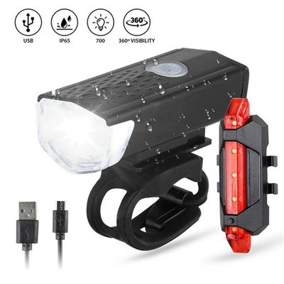 3 Mod LED Bisiklet Işıkları 1,5-4 Saat Dayanıklılık ve USB Şarj Pil