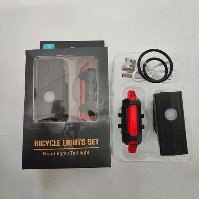 3 Mod LED Bisiklet Işıkları 1,5-4 Saat Dayanıklılık ve USB Şarj Pil