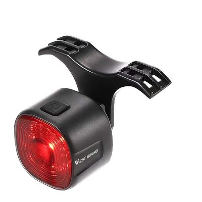 33*30*33mm WEST BIKING Dönüş sinyali LED'leri ve C tipi şarj ile bisiklet fren lambası