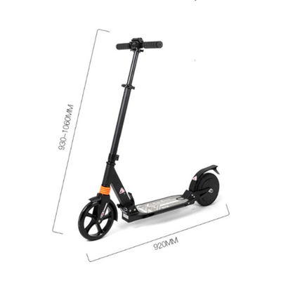 Yetişkin 8 Inç Katlanabilir Hızlı Elektrikli Scooter, Arka Disk Frenli ve 2-3 Saat Şarj Süresi