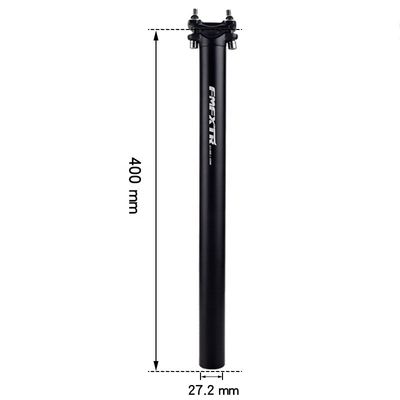 27.2/30.9/31.6*400mm Alüminyum Mountain Bike Koltuk Tüpü için Çift Tırnaklı Düz Tüp