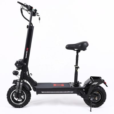 Yetişkinler için 1200W Motor Off-road E-Türlü Scooter Katlanabilir Tasarım ve Lityum Pil