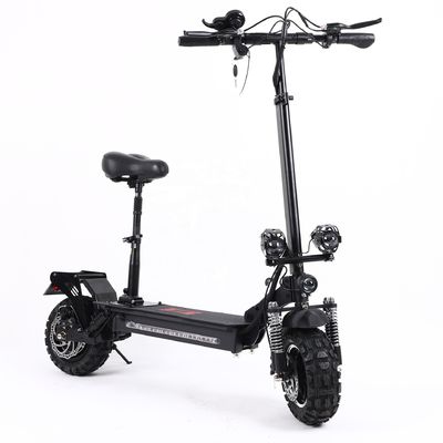 Yetişkinler için 1200W Motor Off-road E-Türlü Scooter Katlanabilir Tasarım ve Lityum Pil