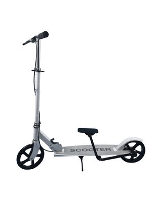2022 Katlanabilir Kauçuk Tekerlekler Yetişkin Stunt Scooter Taşınabilir Kick Scooter İki Tekerlekli Stil