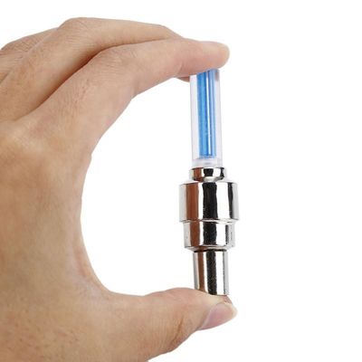 Dağ Yolu Bisikleti Motor Tekerleği Lastik Lastik Valfi için LED Yanıp sönen lamba