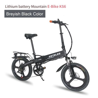 AB Pazarı 36V 250W motorlu ve 10AH Lityum pilli 20 inç katlanabilir elektrikli bisiklet
