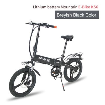 AB Pazarı 36V 250W motorlu ve 10AH Lityum pilli 20 inç katlanabilir elektrikli bisiklet