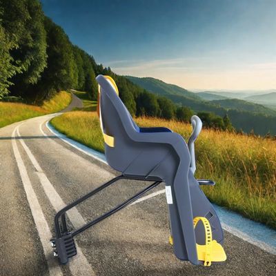 Kolay Kurulum Çocuk Bisiklet Koltuğu Her Sezon için Büyük Alan ve Masaj Fonksiyonu