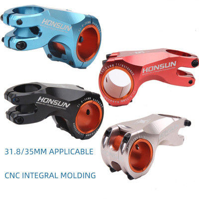 Kırmızı 2021 MTB Renkli Kök Alaşımı 31.8/35*70mm 17 derece XC AM Road Bike Handlebar için