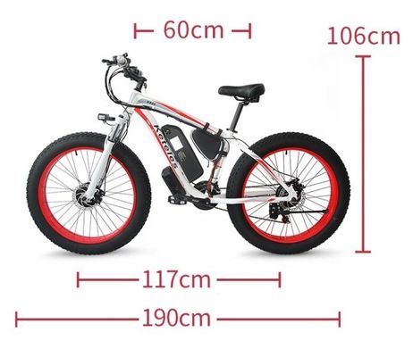 2000W elektrikli bisiklet 21AH lityum pil ve 26x4.0 inç yağ lastiği ile AB Depolarında