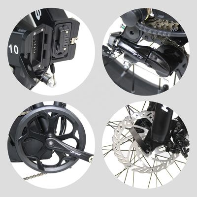 20x4.0 Inch Fat Tire ve Hızlı Şarj Zamanı ile Tüm Arazi 1000W 13AH Elektrikli Bisiklet