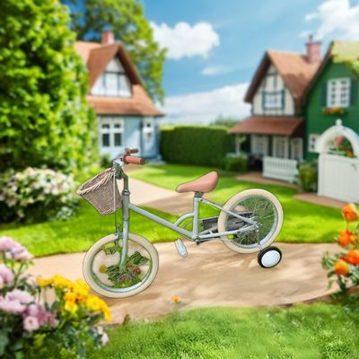 Alloy Rim INS Stili 16 Inch Retro Çocuk Bisikleti 4-8 Yaşındaki Çocuklar İçin Tek Hızlı