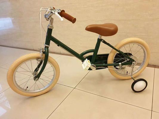 Alloy Rim INS Stili 16 Inch Retro Çocuk Bisikleti 4-8 Yaşındaki Çocuklar İçin Tek Hızlı