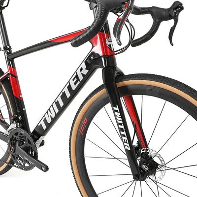 RETROSPEC SENSAH Ön Derailleur 22 Hızlı Disk Fren Karbon Çakıl Sürüşü Yol Bisikleti