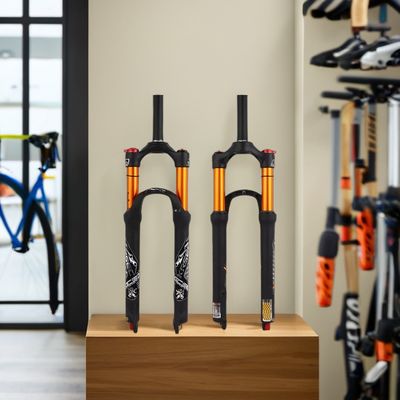 Karbon-Materyal MTB Bisiklet 26/27.5/29 Inch BMX Bisikletleri için Hava Şok Çatalları 2024'te