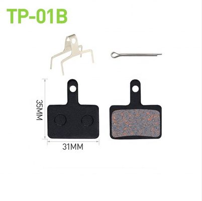 BB5 BB7 Bisiklet Disk Fren Yatakları Yumuşak ve Fren için yarı metal malzeme 35x30.5mm