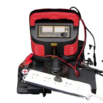 Tiroflx General 15A 12V/24V araba ve motosikletler için akıllı otomobil pil şarj cihazı