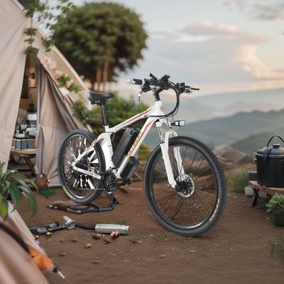 Profesyonel 26 inçlik K820 Dağ E-Bike'in gücünü deneyin 48V 350W Arka Hub Motor