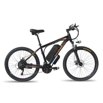Profesyonel 26 inçlik K820 Dağ E-Bike'in gücünü deneyin 48V 350W Arka Hub Motor