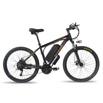 Elektrikli Dağ Bisikleti 48V 13Ah Lityum Pil ve Güçlü 500W Motorlu 26&quot; E-Bike