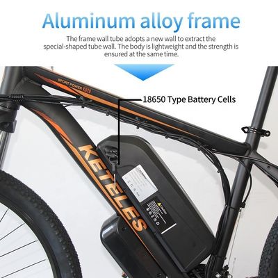 Elektrikli Dağ Bisikleti 48V 13Ah Lityum Pil ve Güçlü 500W Motorlu 26&quot; E-Bike