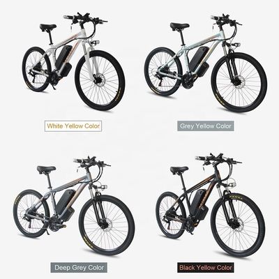 Elektrikli Dağ Bisikleti 48V 13Ah Lityum Pil ve Güçlü 500W Motorlu 26&quot; E-Bike