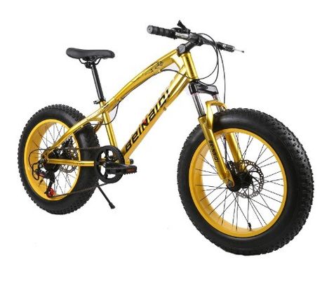 20 Inch Çocuk Plaj Kar Bisikleti 4.0 Fat Tire 7/21/24/27 Hızlı Dağ Bisikleti