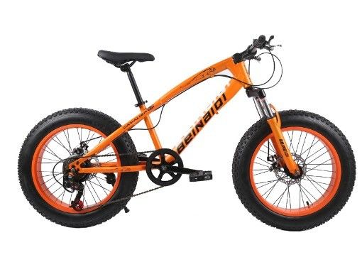 20 Inch Çocuk Plaj Kar Bisikleti 4.0 Fat Tire 7/21/24/27 Hızlı Dağ Bisikleti