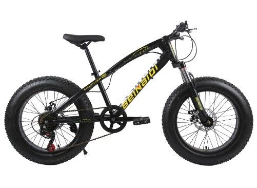20 Inch Çocuk Plaj Kar Bisikleti 4.0 Fat Tire 7/21/24/27 Hızlı Dağ Bisikleti