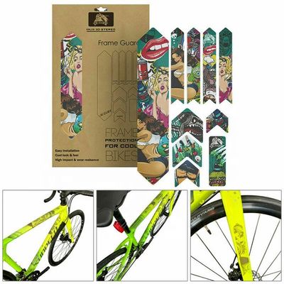 Kayma karşıtı MTB Çerçeve Koruması ve Özel Yol Bisikleti Tasarımı için PVC Bisiklet Yapıştırıcıları