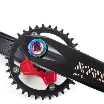 Kategori CRANK 2021 Renkli Alüminyum Bisiklet Parçaları M18/M20 MTB Crankset Kapak vida