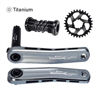 30/32/34/36/38T Zincir Halkası ve 170mm Krank Uzunluğu ile MTB Bisiklet Kırtlak