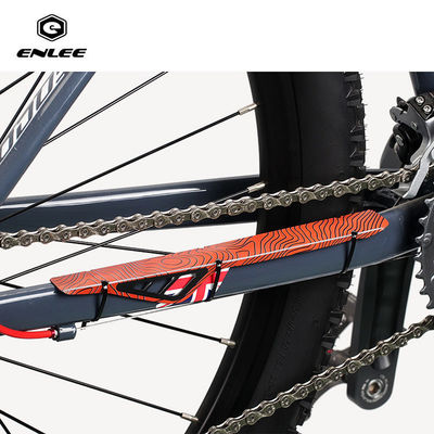 MTB Bisiklet Çerçeve Zincir Koruyucu Siyah 26x6.3x0.07cm Bisiklet ve Bisikletler için